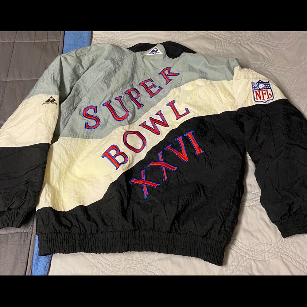Super bowl XXVI 1992 Retro Jacket